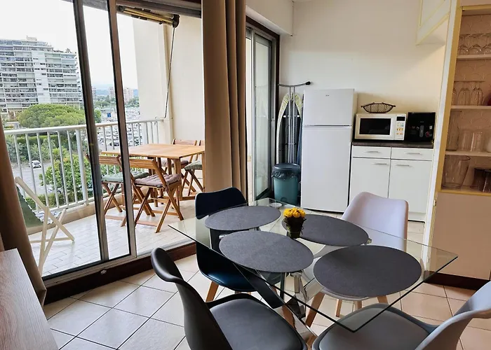 With A Shared Pool Near The Beaches And Golf Course And The Chateau De La Napoule - 2244 Apartment Mandelieu-la-Napoule